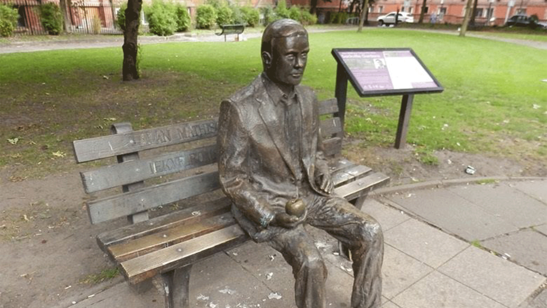 Alan Turing Memorial by Sarah Buckley 