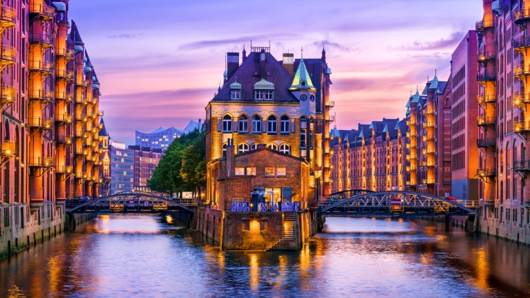 germany-hamburg-sunset