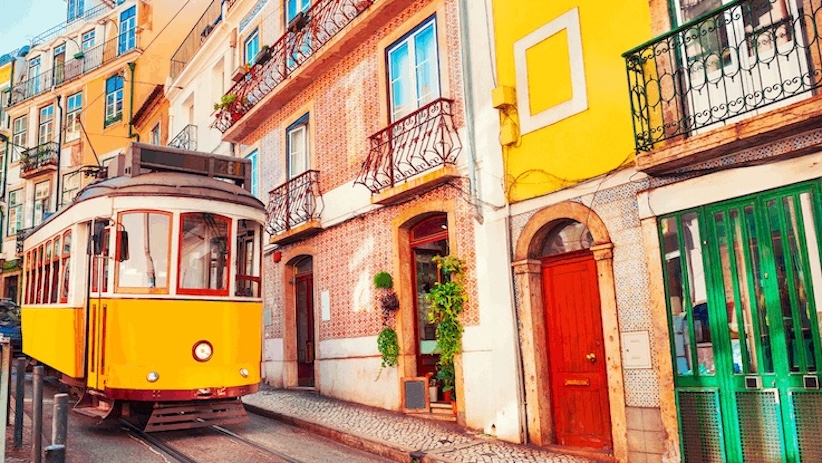 portugal-lisbon-tram-street