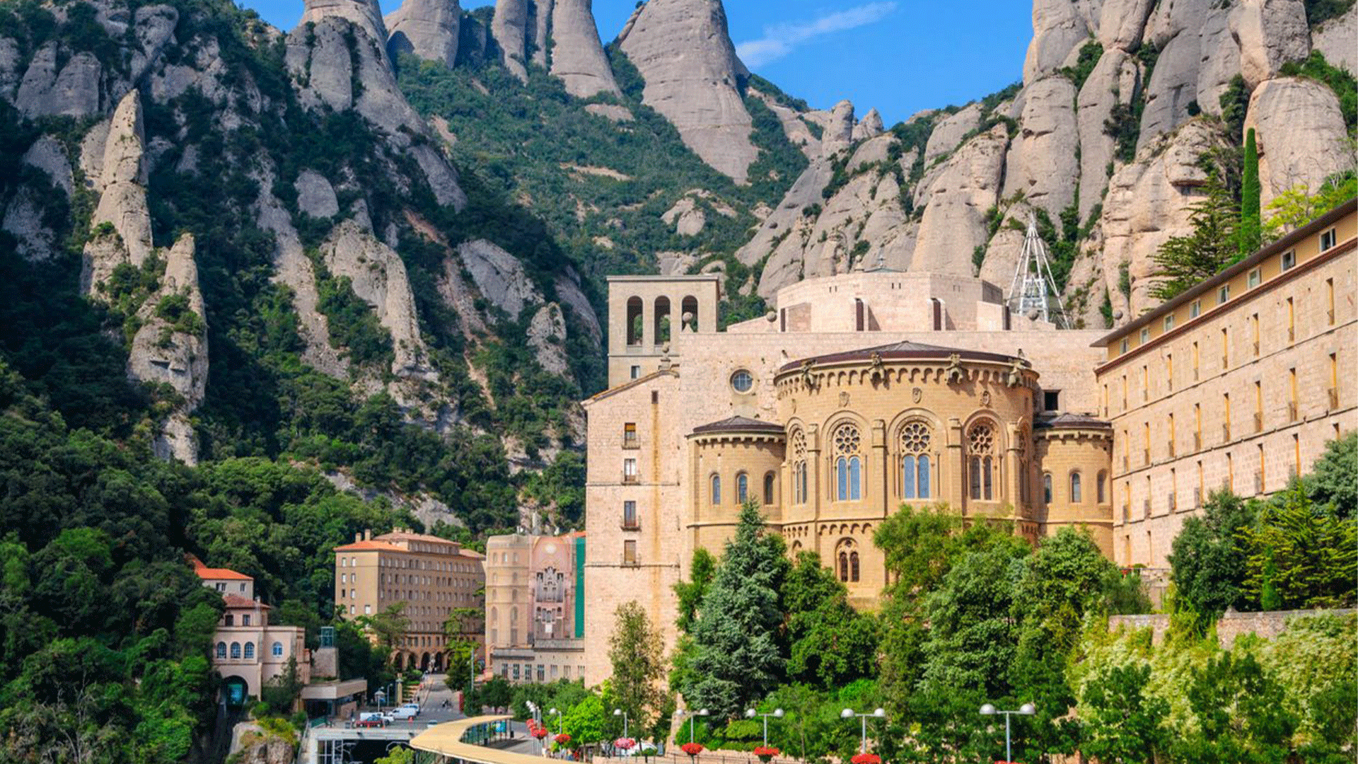 spain-monserrat-monastery-montains