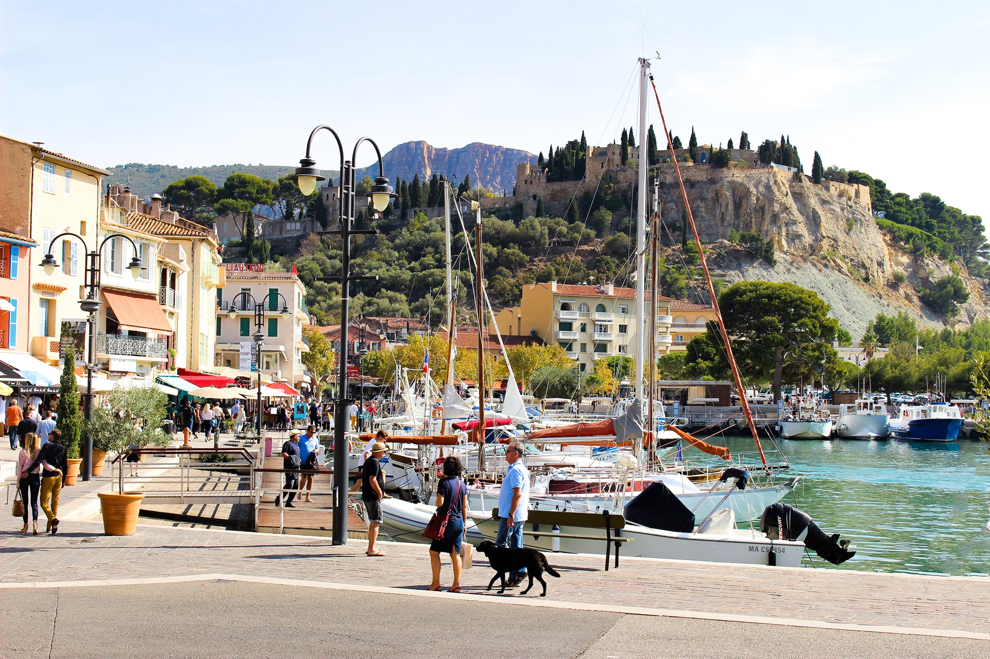 Café sul porto, Cassis