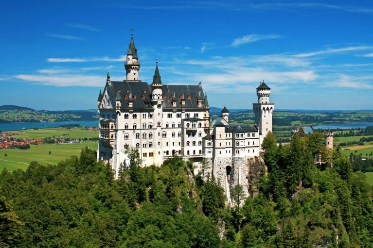 Kasteel Neuschwanstein in Beieren, Duitsland