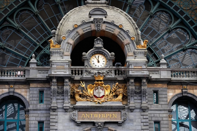 Bahnhof von Antwerpen, Belgien