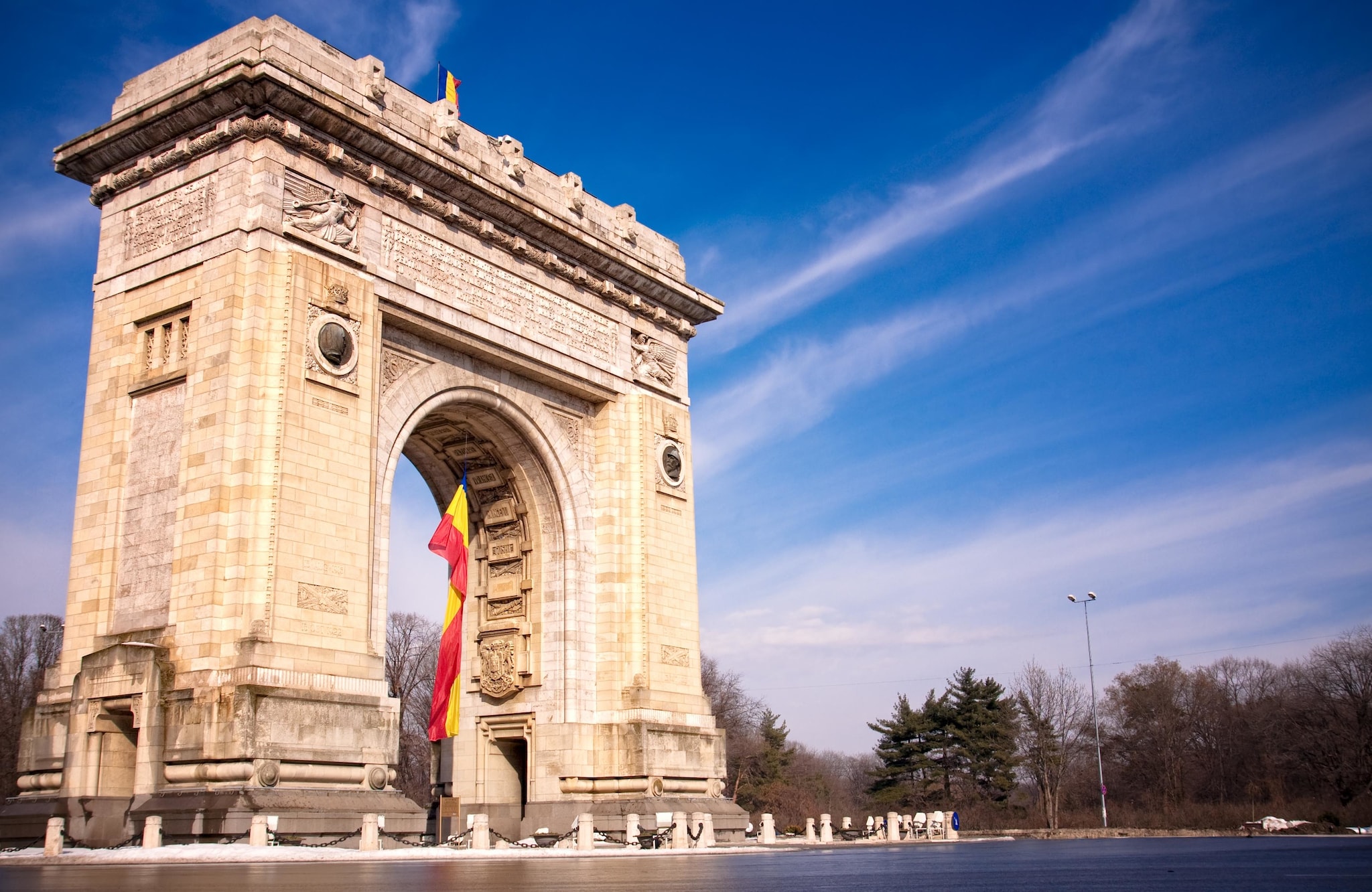 Arcul de Triumf, Boekarest, Roemenië