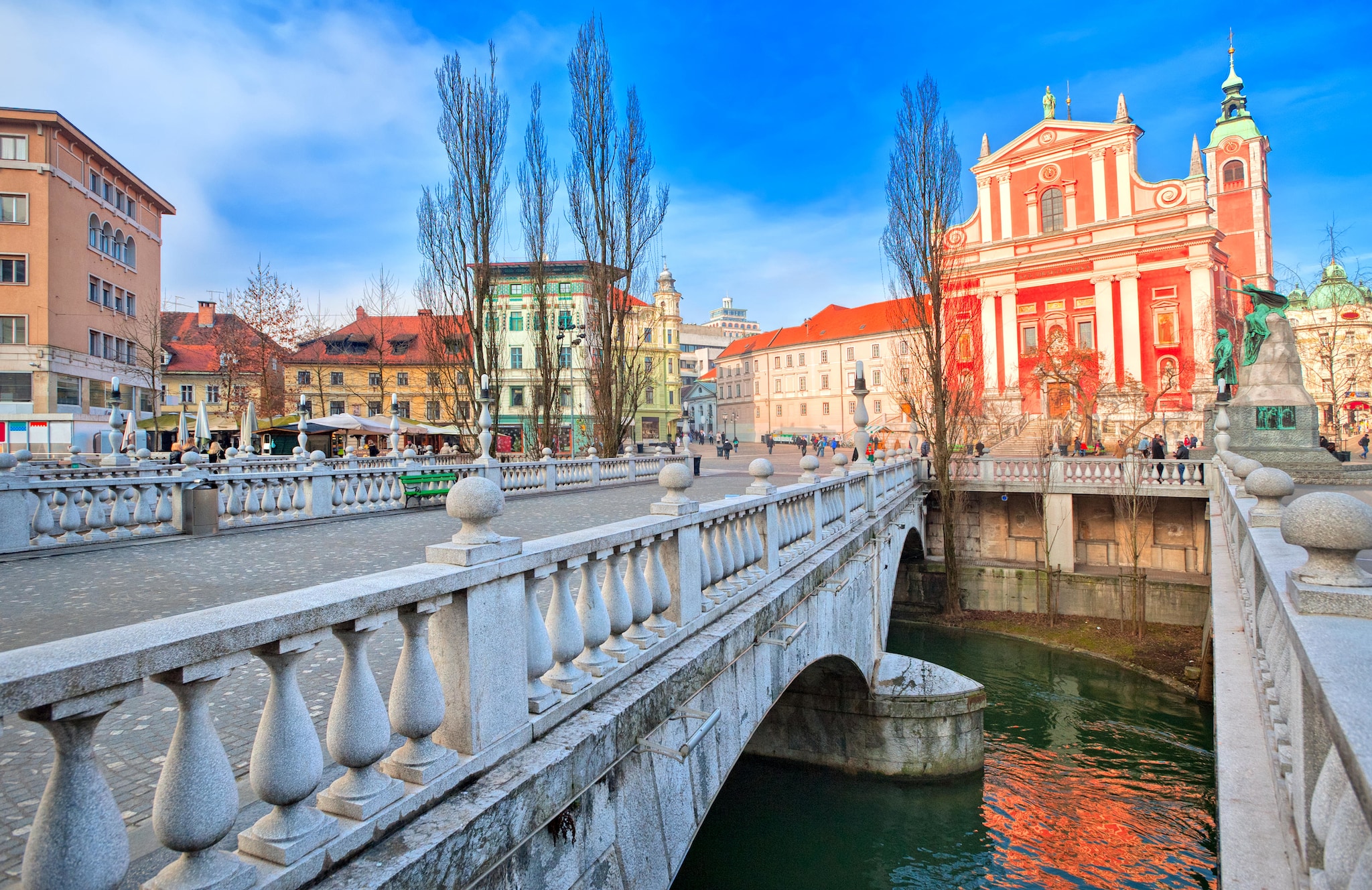 Centre-ville de Ljubljana