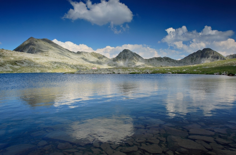Gletsjermeer in het nationaal park Pirin