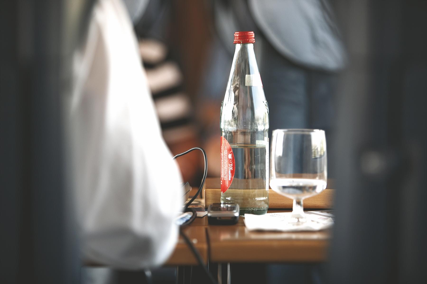 In 1ª classe, i drink vengono serviti direttamente al posto