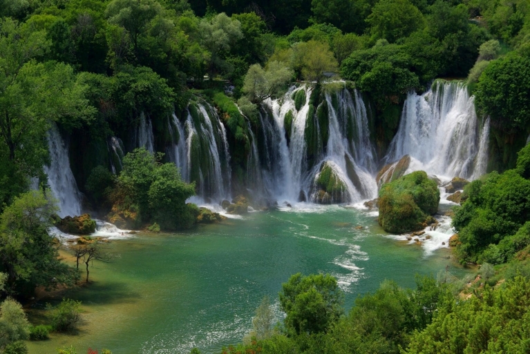     Kravica-Wasserfälle, Bosnien und Herzegowina  