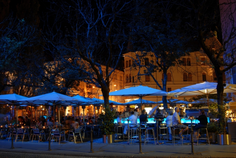     Vie nocturne à Ljubljana  