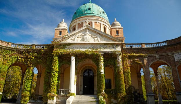 Le cimetière de Mirogoj, à Zagreb en Croatie