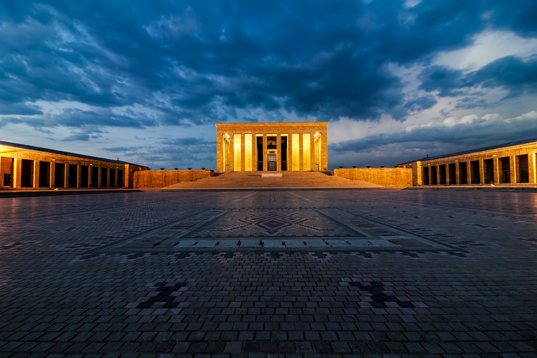Mustafa Kemal Ataturk mausoleum in Ankara