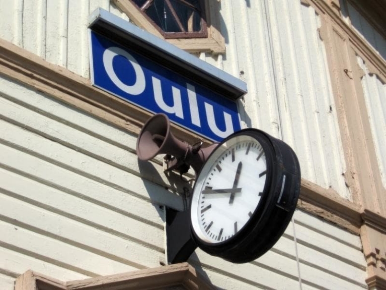     Treinstation van Oulu  