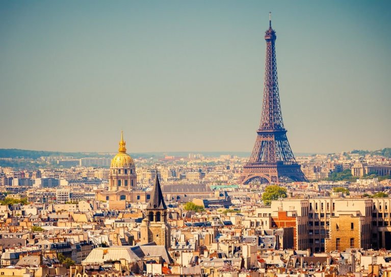 Blick auf Paris