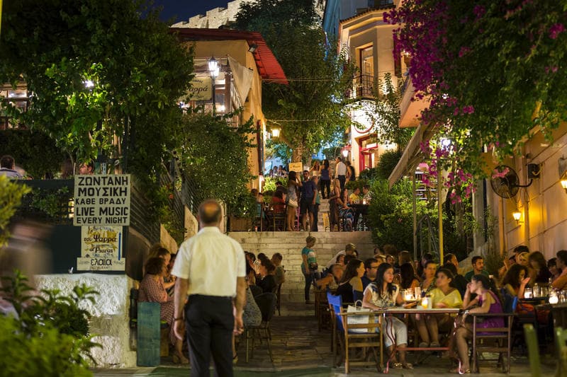 Restaurants in Athene