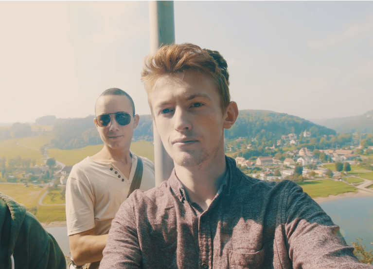 Ruairi et ses amis - pont de Bastei