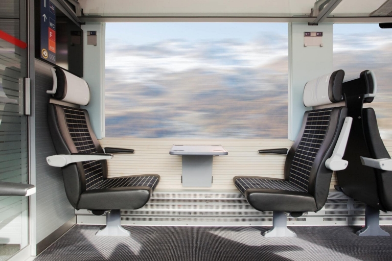 Asientos del Bernina Express