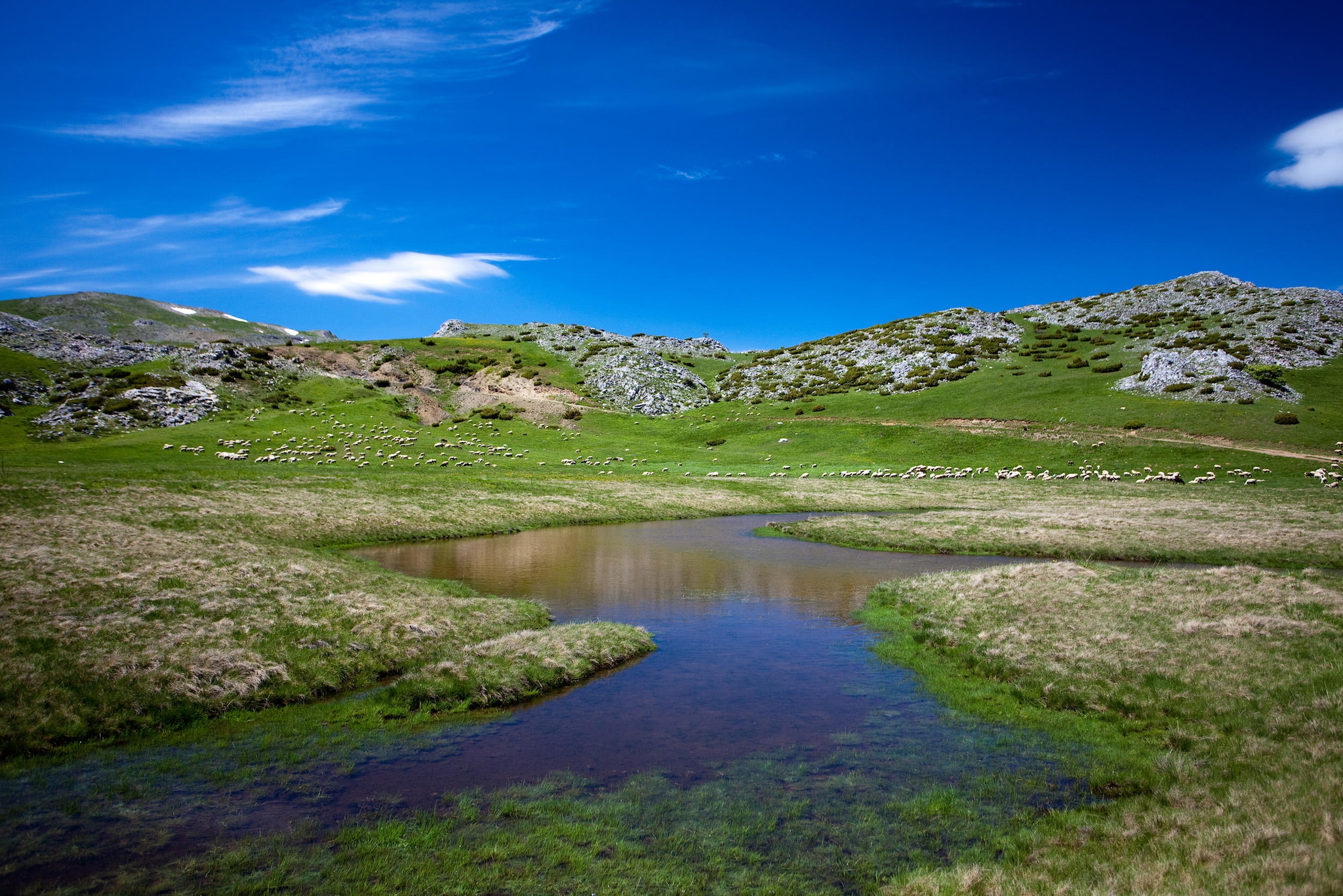 Glacier lake in Macedonia