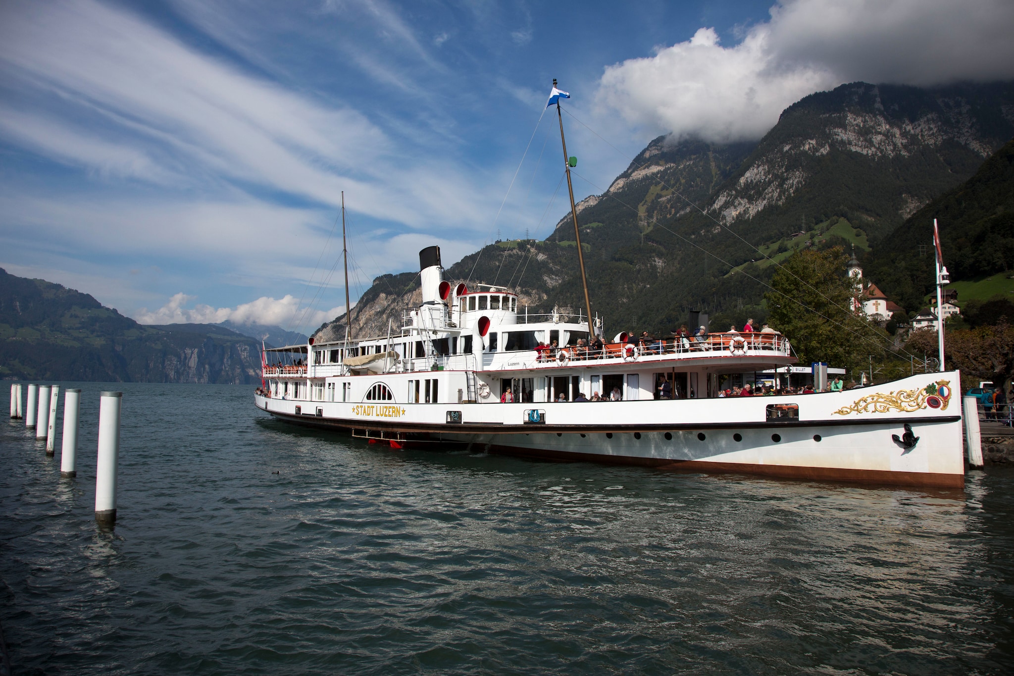 Bateau Gotthard Panorama Express, Suisse
