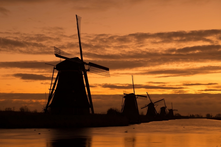 Windmühlen in Kinderdijk