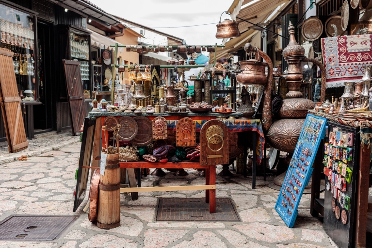 Bazar en Sarajevo