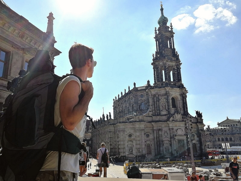 La cathédrale de Dresde (par Federico Maria Colombo)