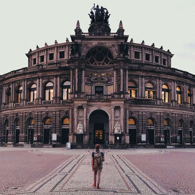 L'opéra Semper (par @thiswildtime)